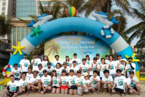 Taureau-Torus teambuilding at the beach